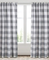 Levtex Camden Buffalo Check Drape Panel, 55" x 84"