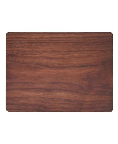 Saro Lifestyle Wood Print Placemat Set of 4