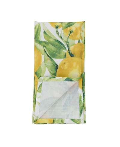 Saro Lifestyle Printed Napkin Set of 12