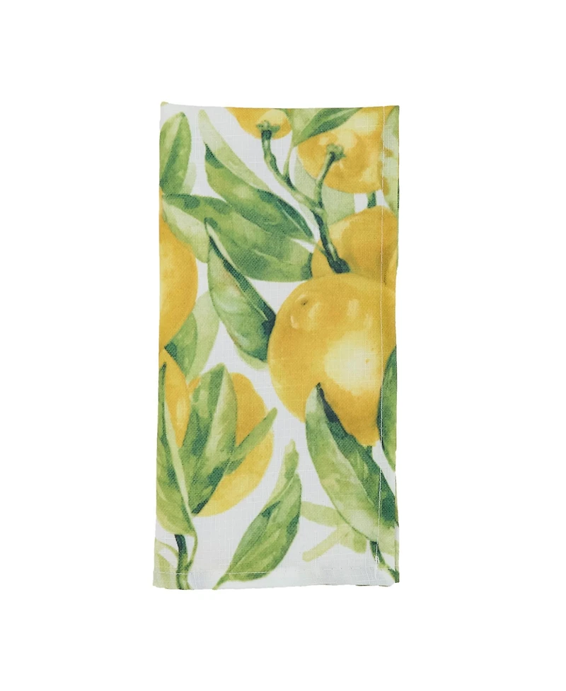 Saro Lifestyle Printed Napkin Set of 12