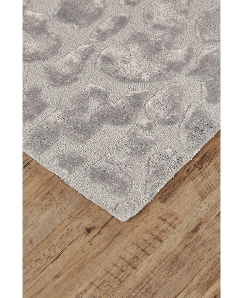 Feizy Mali R8629 Silver 2' x 3' Area Rug