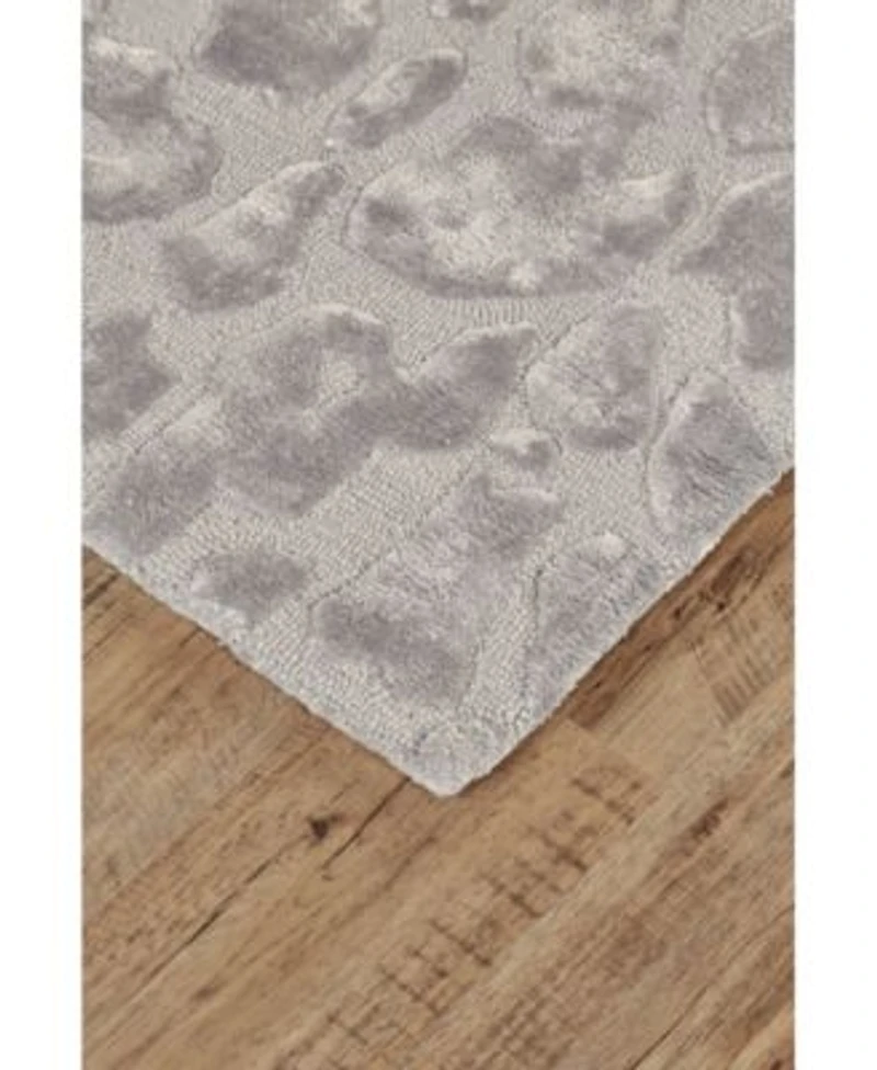 Simply Woven Laila R8629 Silver Area Rug