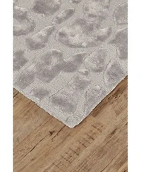 Simply Woven Laila R8629 Silver Area Rug