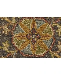 Closeout Feizy Evie R0758 Charcoal Area Rug