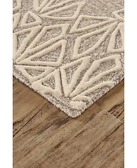 Feizy Enzo R8735 Ivory 2'6" x 8' Runner Rug