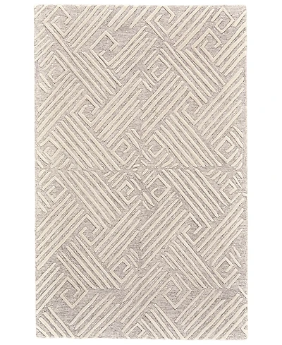 Feizy Enzo R8737 Ivory 5' x 8' Area Rug