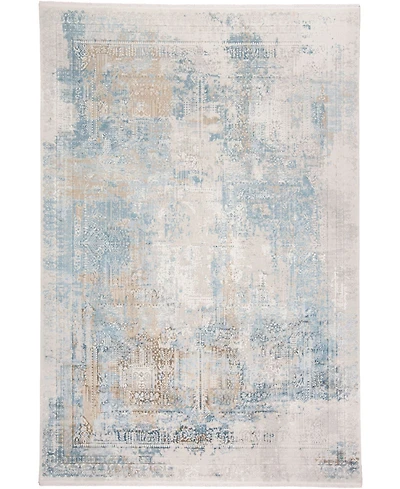 Feizy Cadiz R3890 Blue 6'6" x 9'6" Area Rug