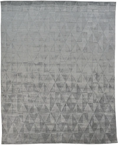 Feizy Gramercy R6335 Mist 4' x 6' Area Rug