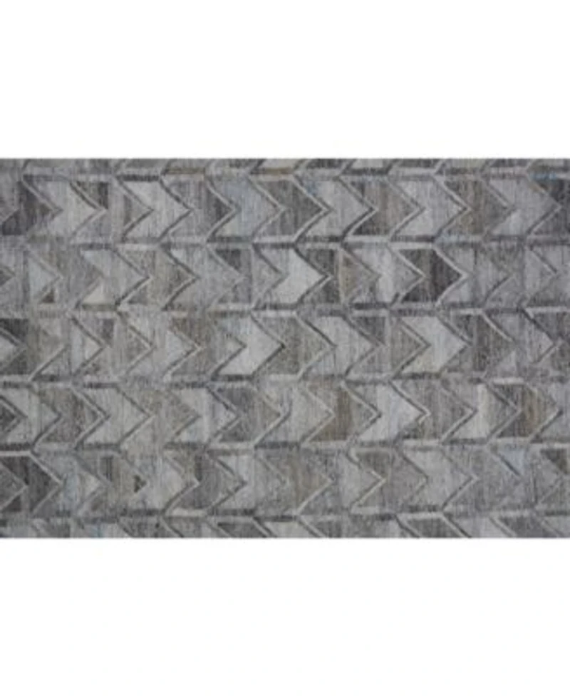 Feizy Londyn R0813 Gray Area Rug