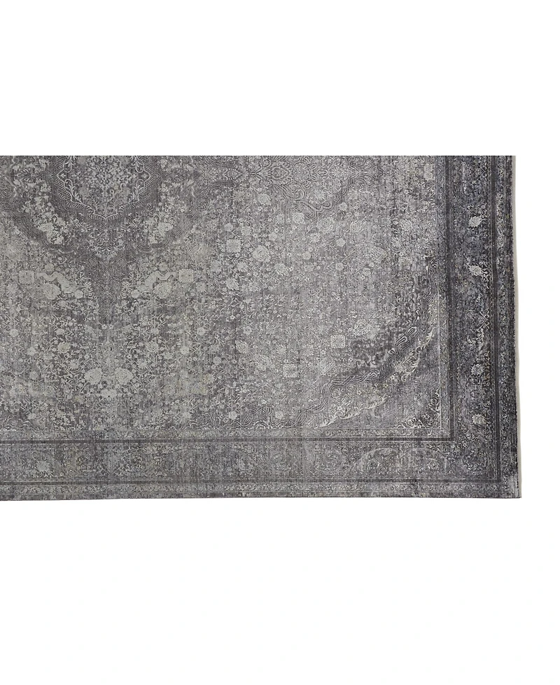 Feizy Sarrant R3965 Sand 5' x 7'2" Area Rug