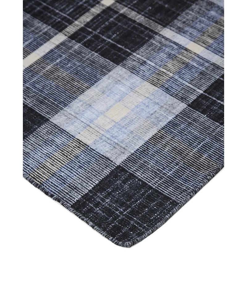 Feizy Crosby R0565 Charcoal 5' x 8' Area Rug