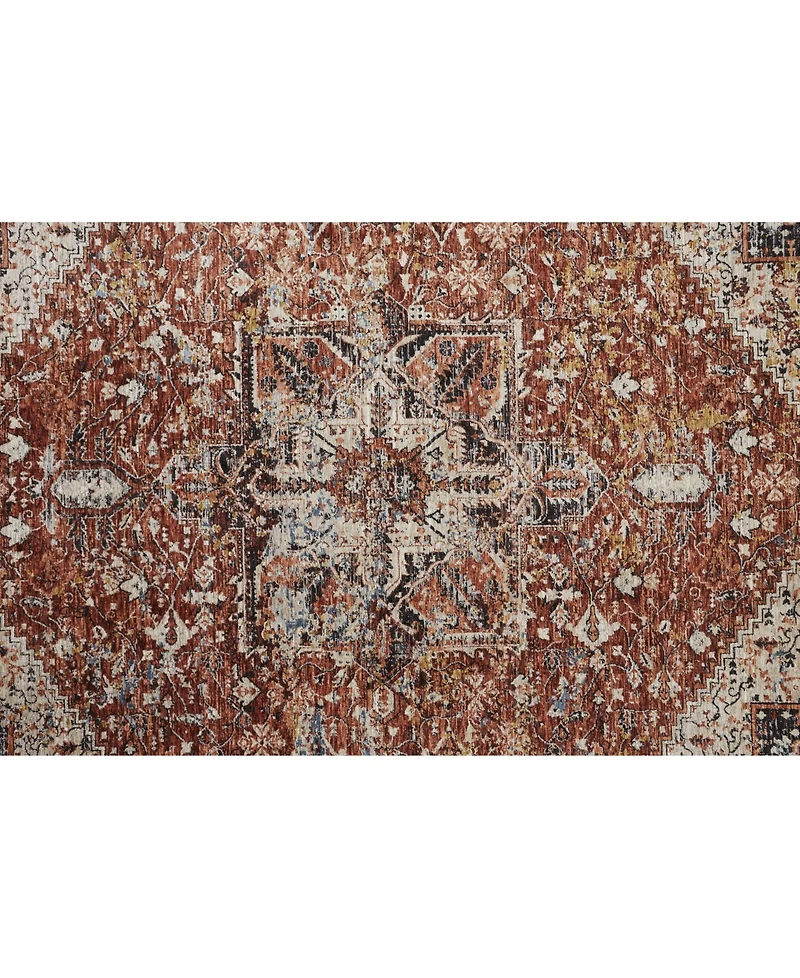 Feizy Caprio R3960 Rust 5'3" x 7'6" Area Rug