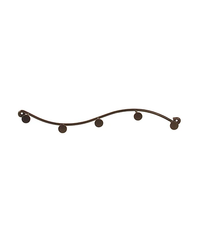 Spectrum Sweep Wall Mount 5-Hook Rack
