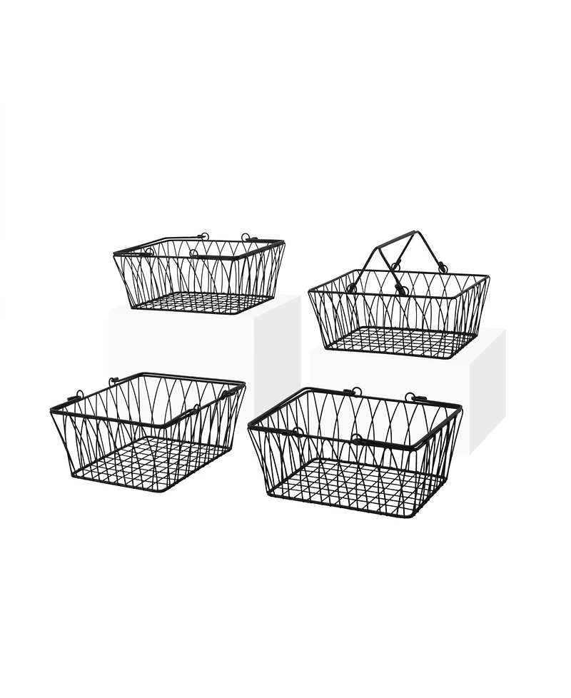 Spectrum Twist Handled Basket, Medium