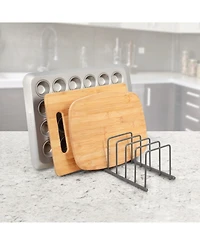 Spectrum Diversified Euro Kitchen Lid Organizer For Plates