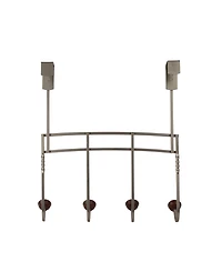 Spectrum Cambridge Over The Door 4-Hook Rack
