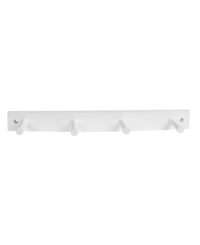 Spectrum Diversified Wall-Mounted 4 Peg Wood Hook Rack