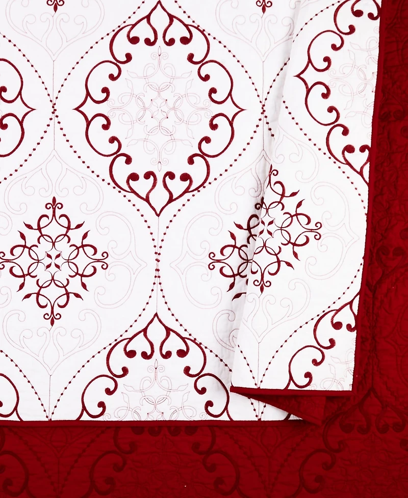 Modern Heirloom Chambers Quilt Set, Full/Queen