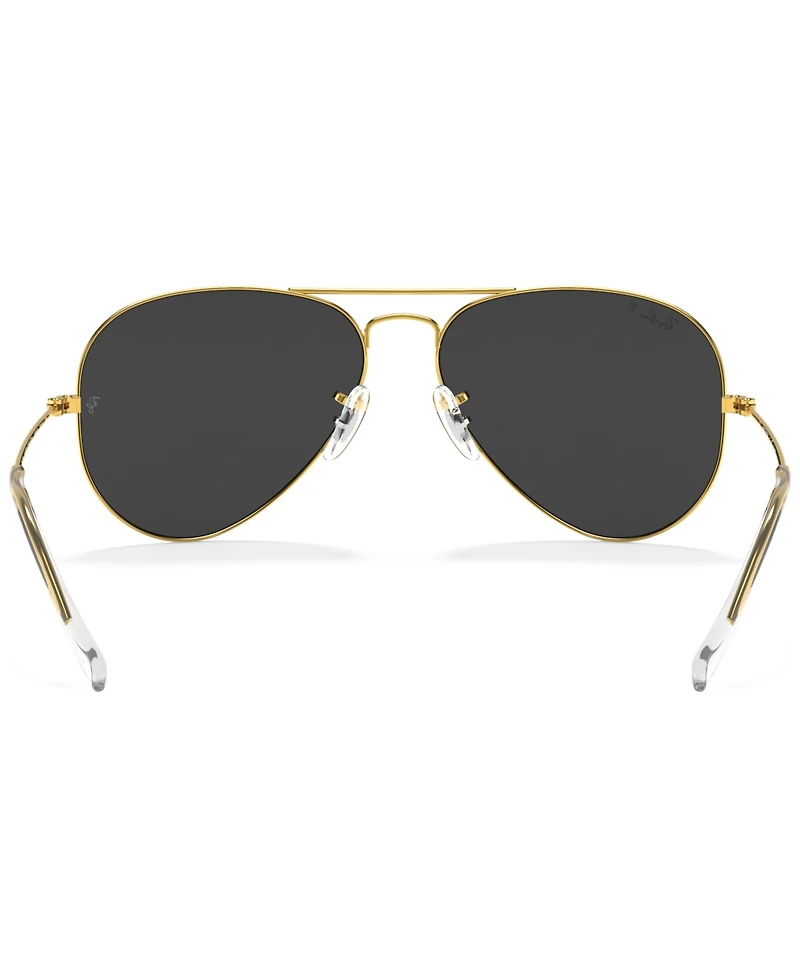 Ray-Ban Unisex Polarized Sunglasses, RB3025 Aviator Classic