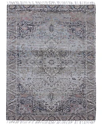 Amer Rugs Prairie Pre-5 Mist/ Pink 5' x 7'6" Area Rug