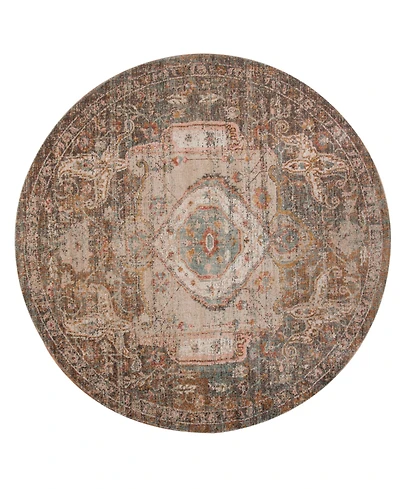 Amer Rugs Eternal Ete-11 Taupe 6'7" Round Rug