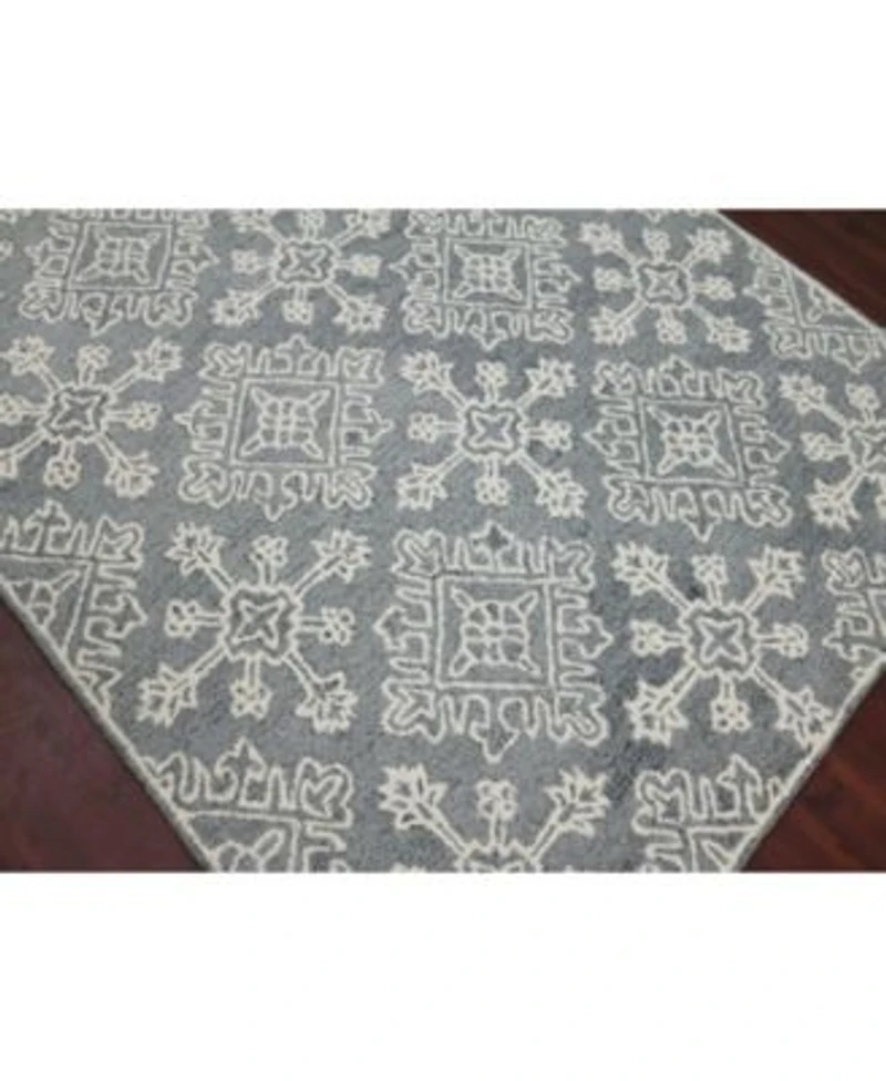 Amer Rugs Boston Bos 36 Charcoal Rug