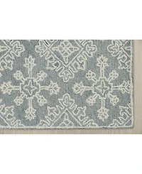 Amer Rugs Boston Bos-33 Gray 7'6" x 9'6" Area Rug