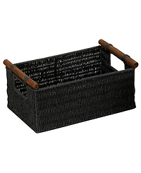Baskets with Wood Handles, Set of 6