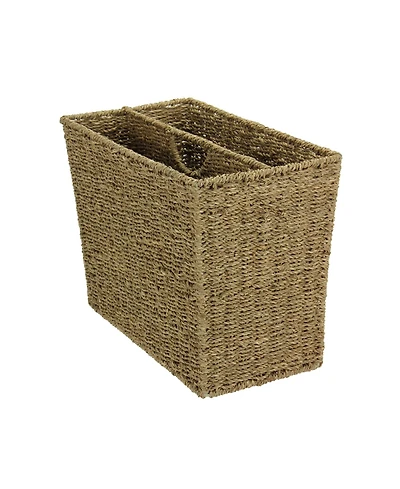 Wicker Magazine Rack