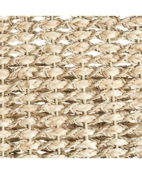 Sea Grass and Corn Husk Stair Step Basket