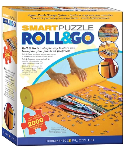 Eurographics Inc Smart Puzzle Roll Go Jigsaw Puzzle Storage System Mat