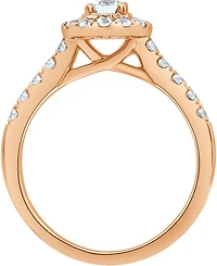 Diamond Halo Bridal Set (1 ct. t.w.) 14k White