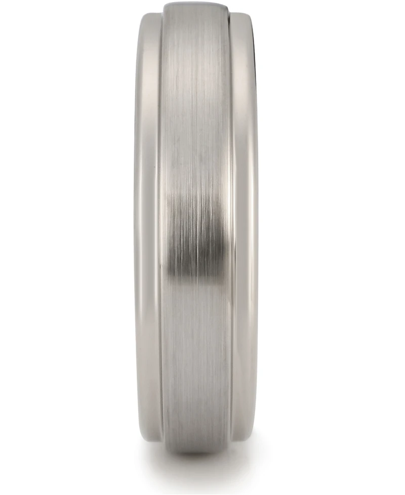Men's Step Edge Band Tantalum