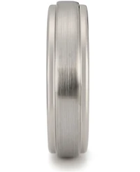 Men's Step Edge Band Tantalum
