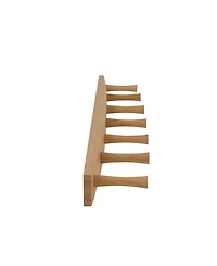 Spectrum Diversified Wall-Mounted 7 Peg Wood Hook Rack