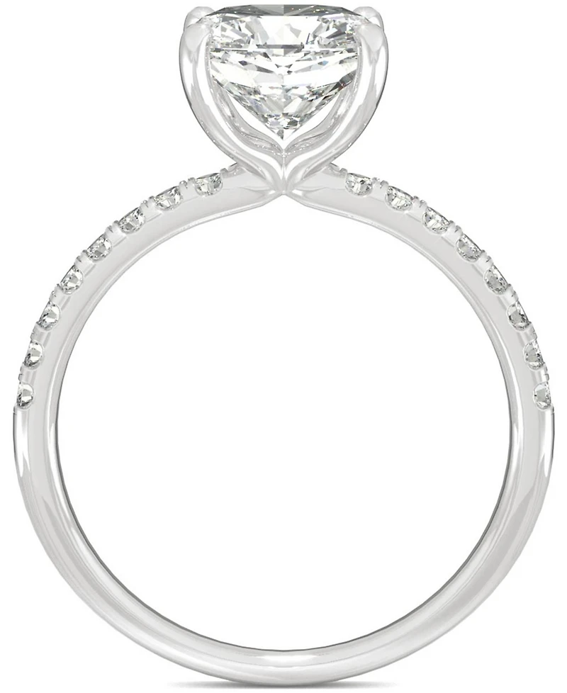 Charles & Colvard Moissanite Engagement Ring (2-5/8 ct. t.w. Dew) in 14k White Gold