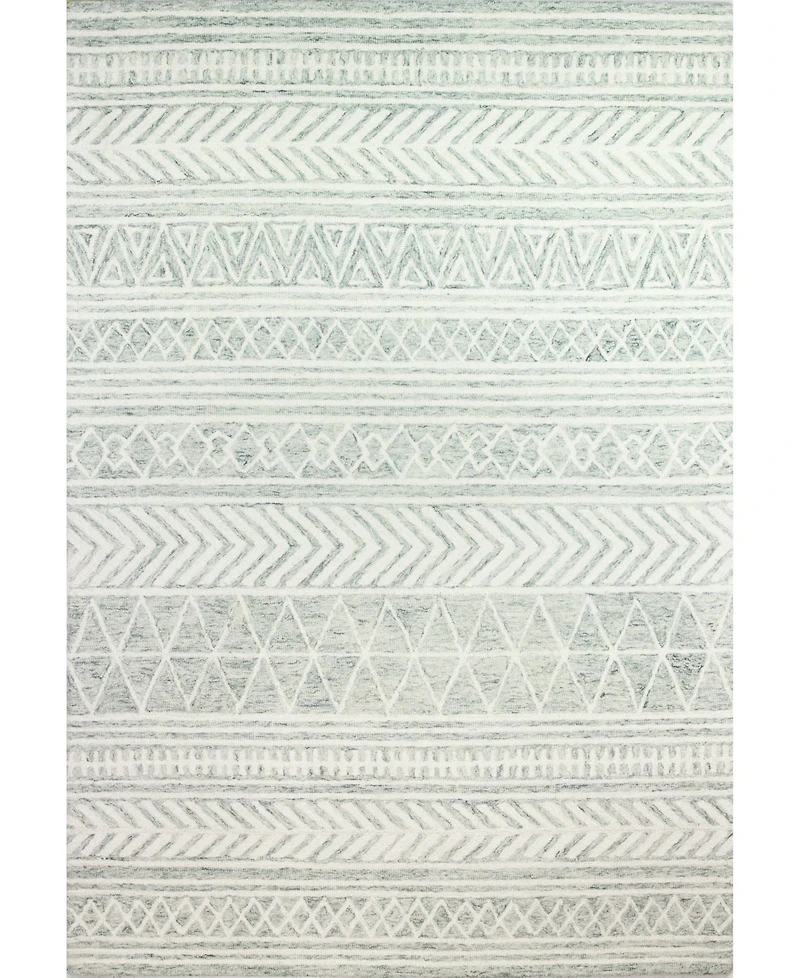 Bashian Taron Val-08 Green 5' x 7'6" Area Rug