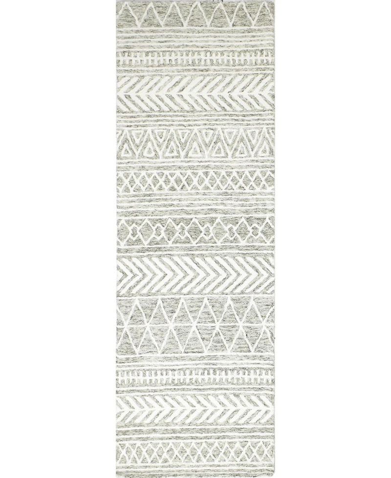 Bashian Taron Val-08 Beige 2'6" x 8' Runner Rug