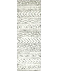 Bashian Taron Val-08 Beige 2'6" x 8' Runner Rug