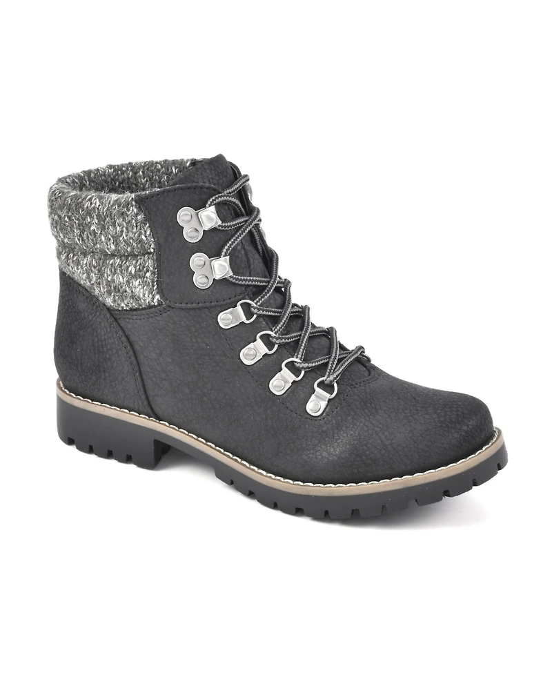 Cliffs by White Mountain Women's Pathfield Lace-Up Booties