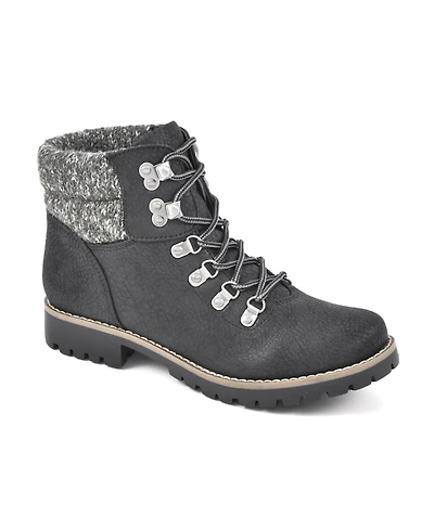 Cliffs by White Mountain Women's Pathfield Lace-Up Booties