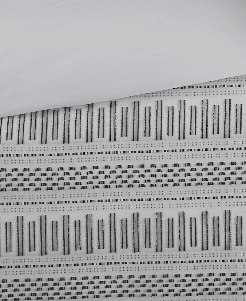 Ink+Ivy Rhea Jacquard 3-Pc. Duvet Cover Set, King/California King