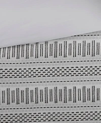 Ink+Ivy Rhea Jacquard 3-Pc. Duvet Cover Set, King/California King