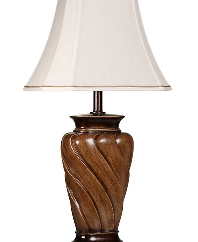 StyleCraft Fabric Shade Table Lamp