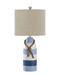StyleCraft Hardback Fabric Shade Table Lamp