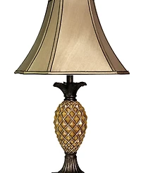 StyleCraft Pineapple Textured Table Lamp