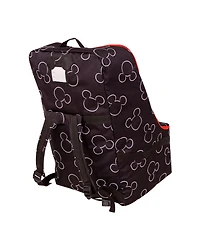 J L childress Disney Baby Ultimate Padded Backpack Car Seat Travel Bag, Mickey