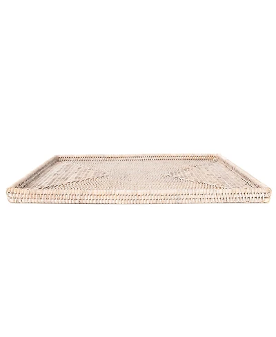 Artifacts Trading Company Artifacts Rattan Rectangular Flat Tray
