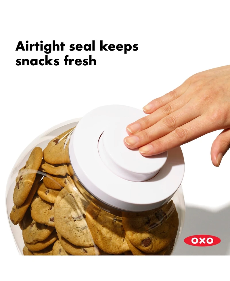 Oxo Cookie Jar, 3 Qt. Pop Container