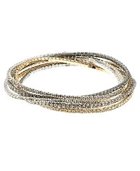 Nine West Boxed Multi Row Stretch Bracelet